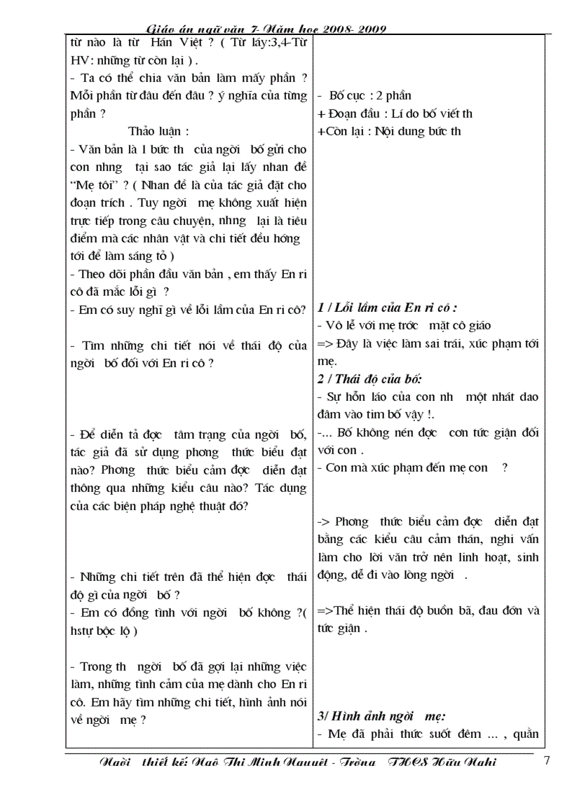 image for page Giao an van 7 08 09