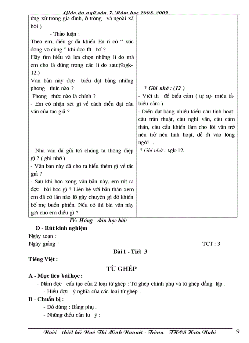 image for page Giao an van 7 08 09