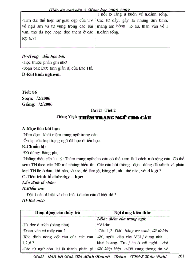 image for page Giao an van 7 08 09