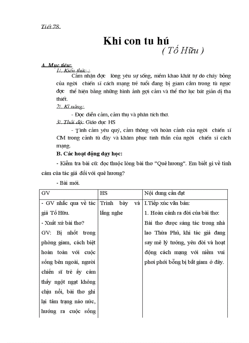 image for page Giáo án Văn 8 chuẩn kiến thức kỹ năng mới