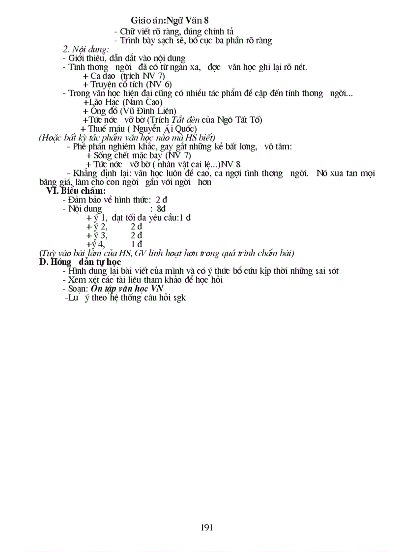 image for page Giao an Van 8 Chuan KT