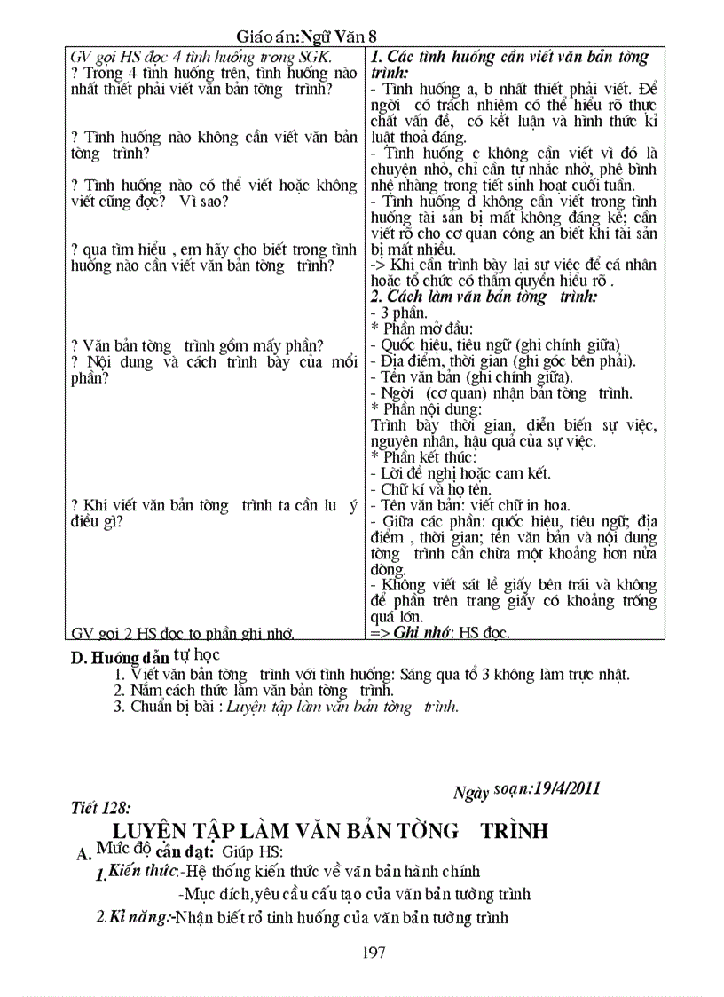 image for page Giao an Van 8 Chuan KT