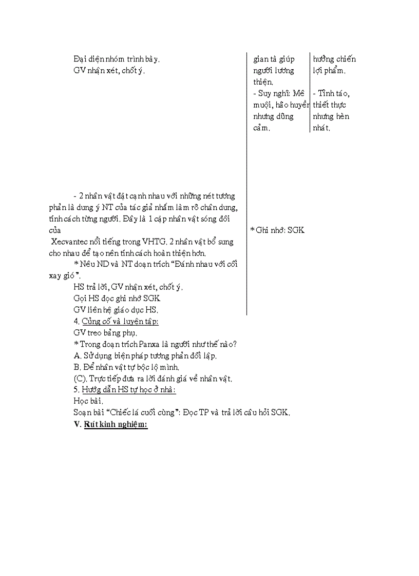 image for page Giáo án Văn 8 Dành cho GV giỏi