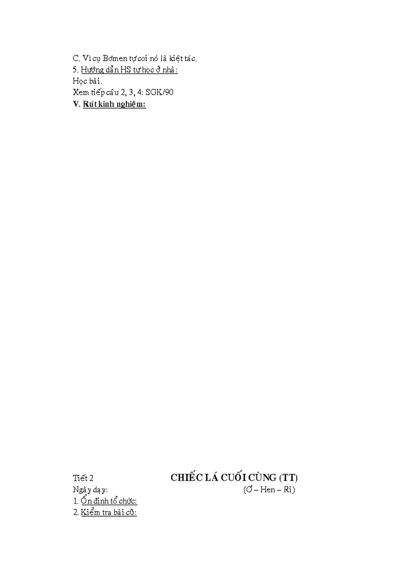 image for page Giáo án Văn 8 Dành cho GV giỏi