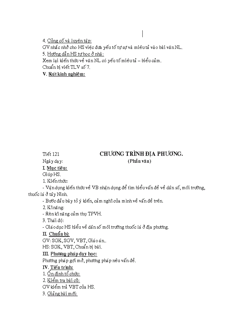 image for page Giáo án Văn 8 Dành cho GV giỏi