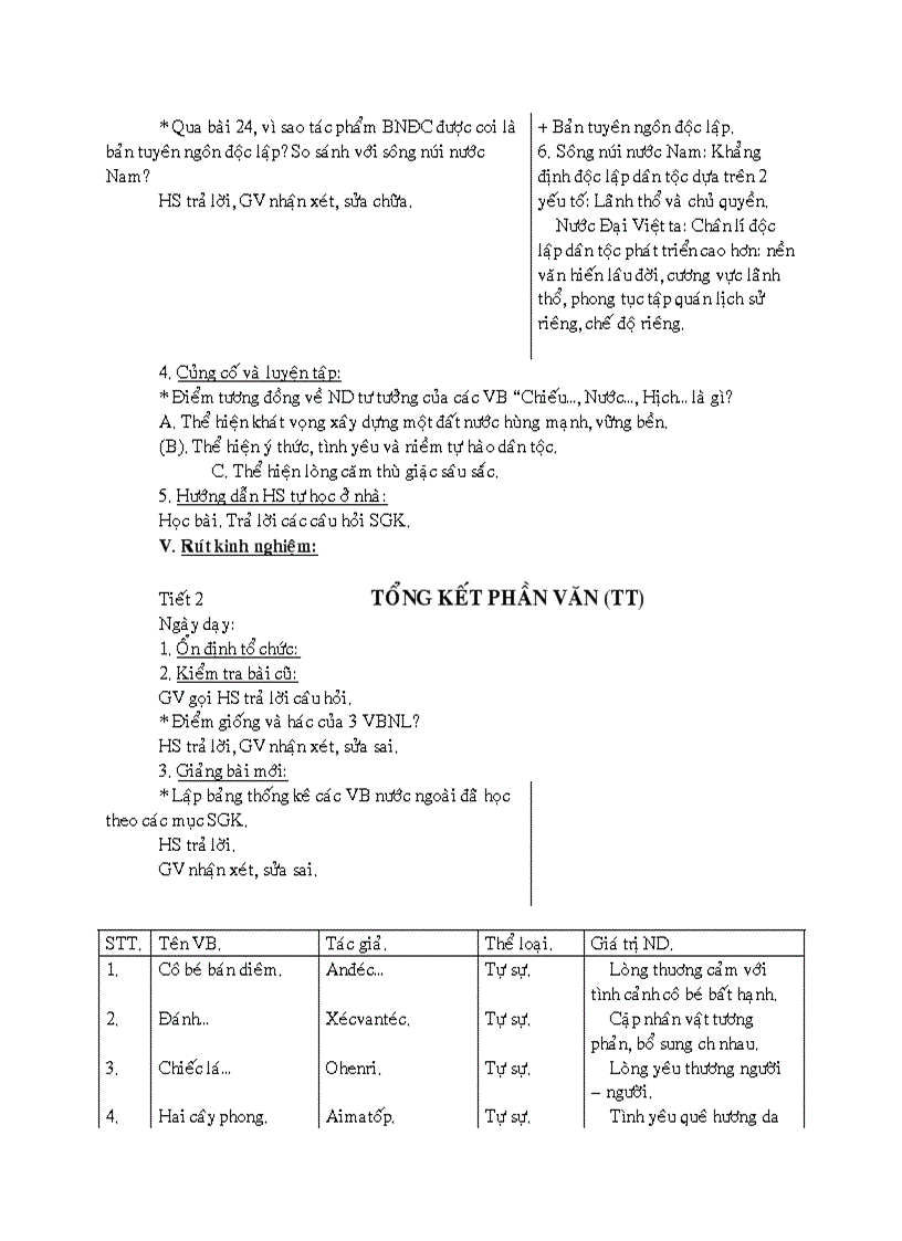 image for page Giáo án Văn 8 Dành cho GV giỏi
