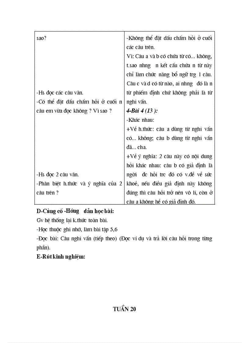 image for page Giáo án Văn 8 HK II