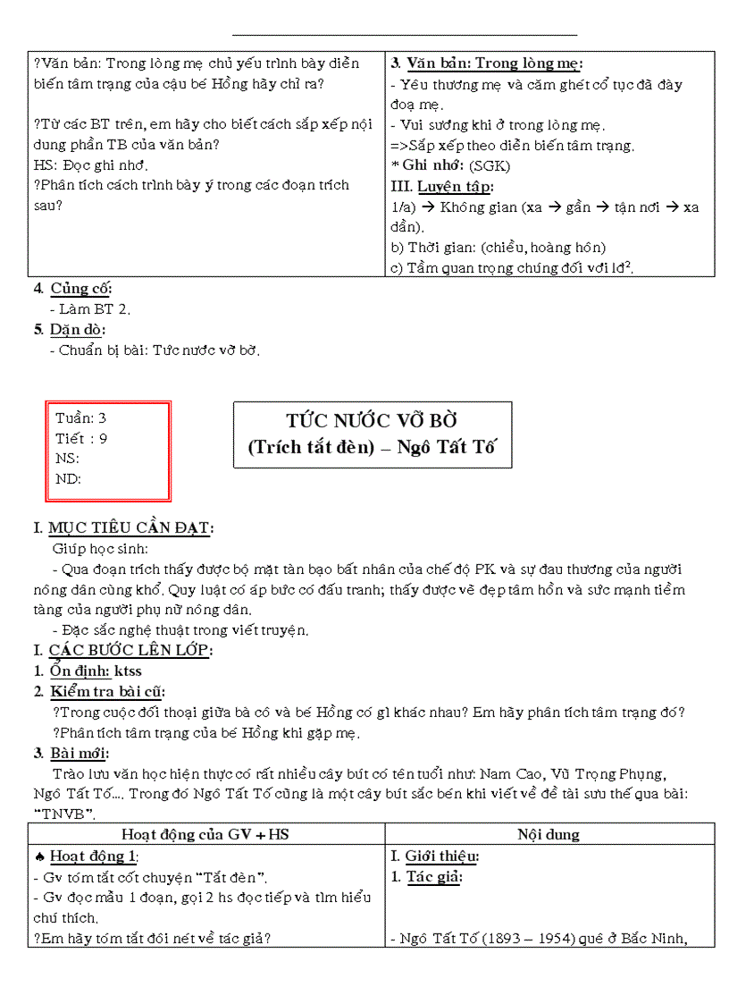 image for page Giáo án văn 8 hk1