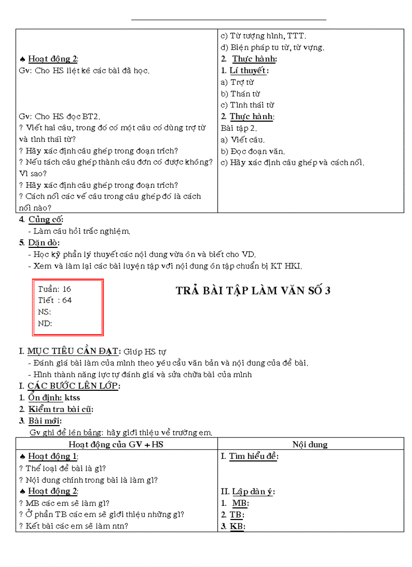 image for page Giáo án văn 8 hk1