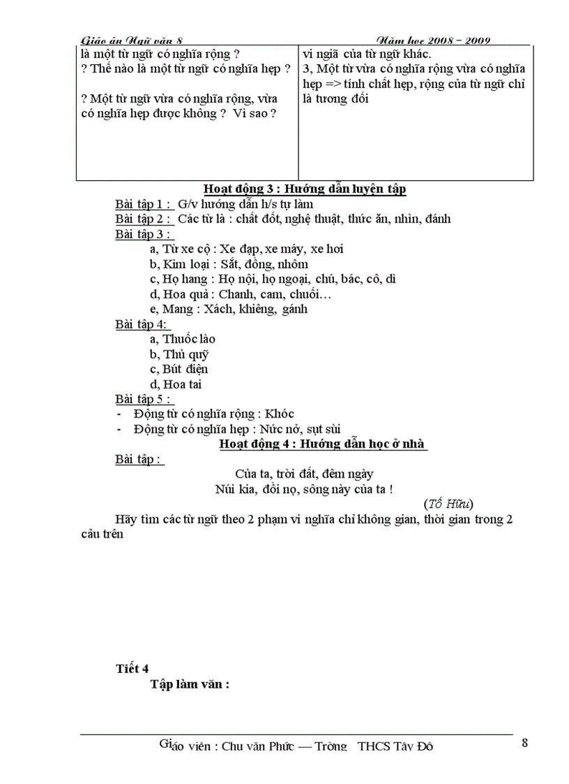 image for page Giao an Van 8 T1