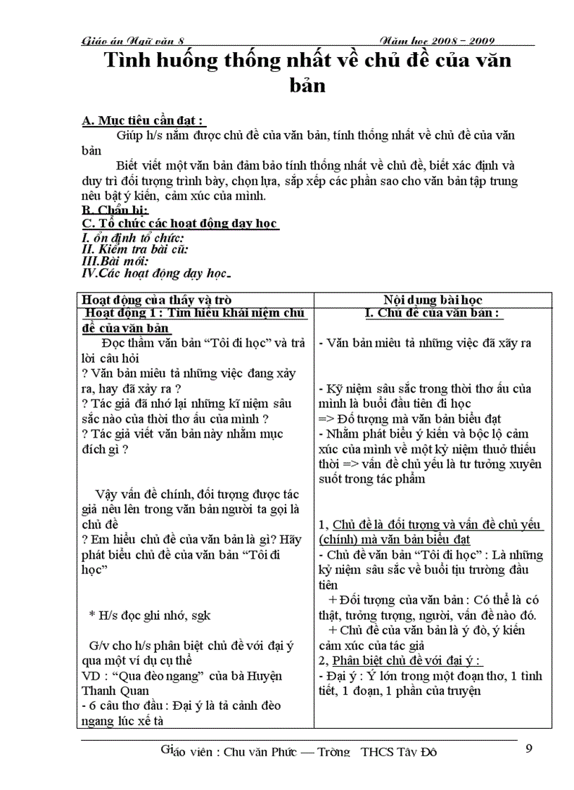 image for page Giao an Van 8 T1