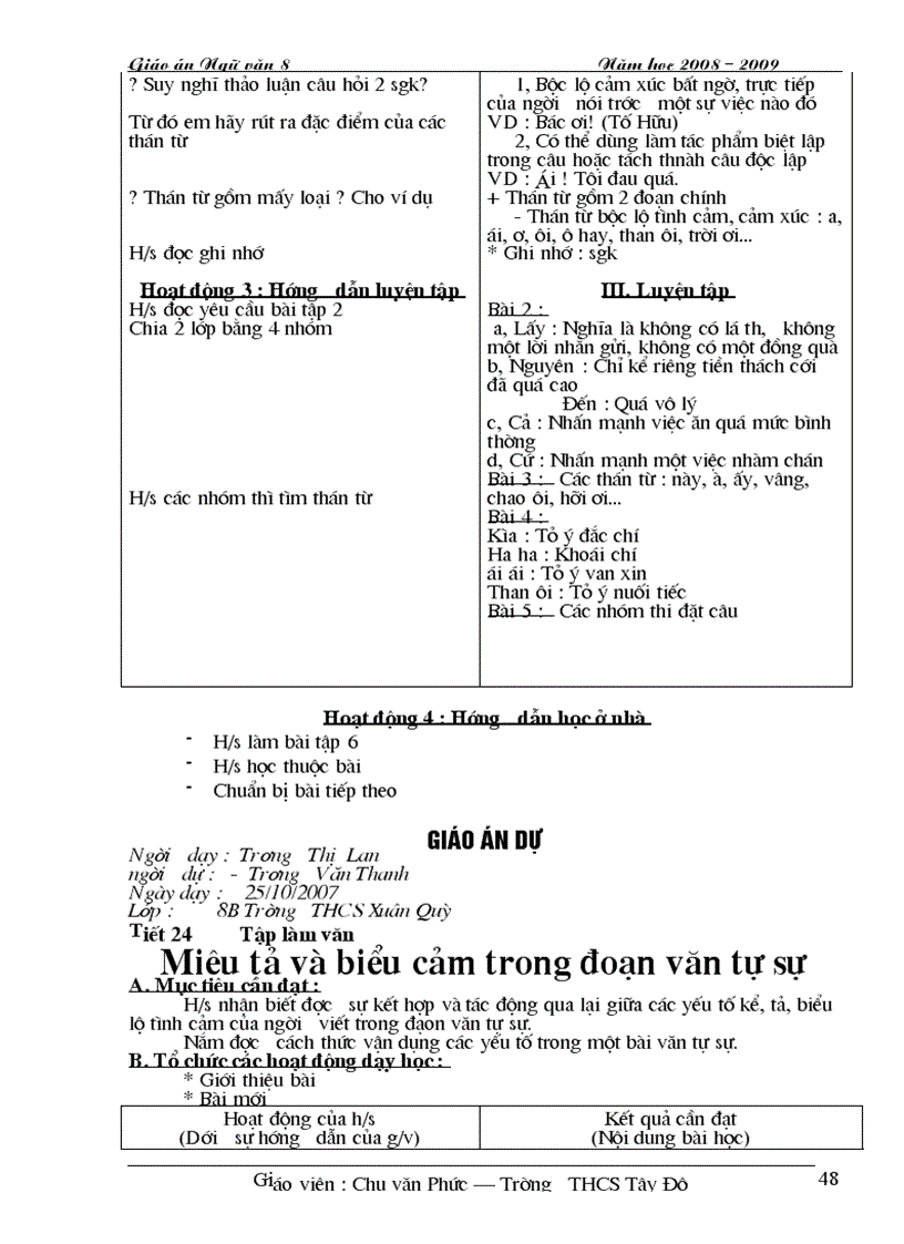 image for page Giao an Van 8 T1