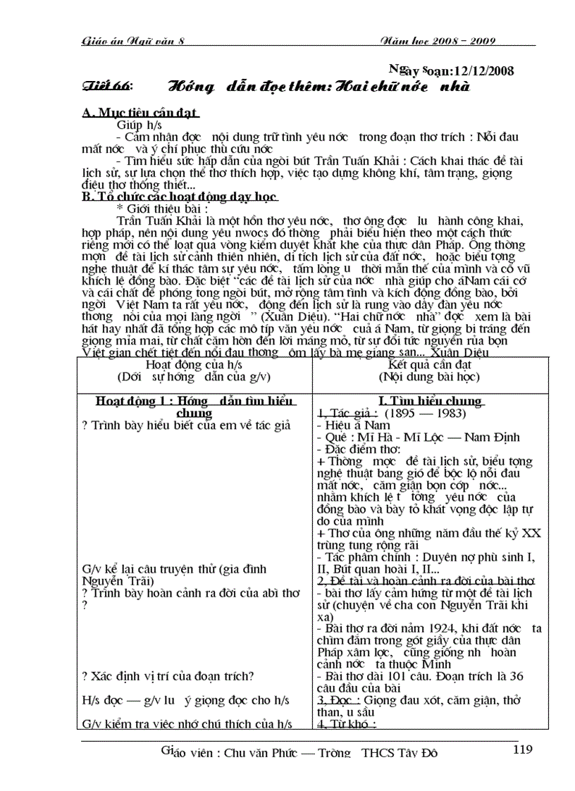 image for page Giao an Van 8 T1