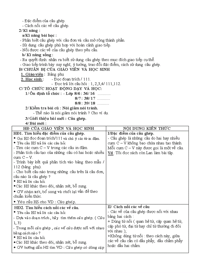 image for page Giao an van 8 tuan 10 12 CKT