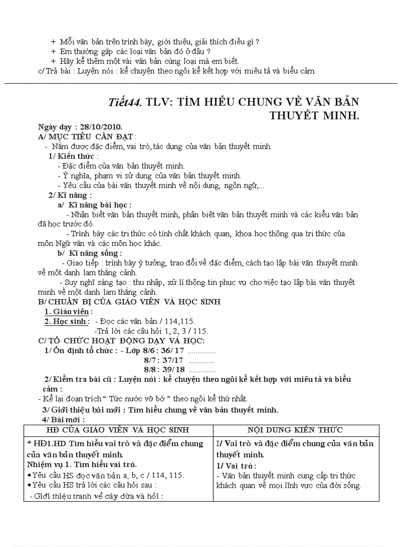 image for page Giao an van 8 tuan 10 12 CKT