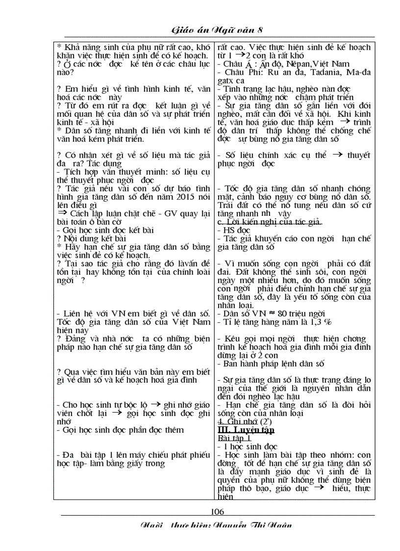 image for page Giáo an văn 8 Tuần 13 19