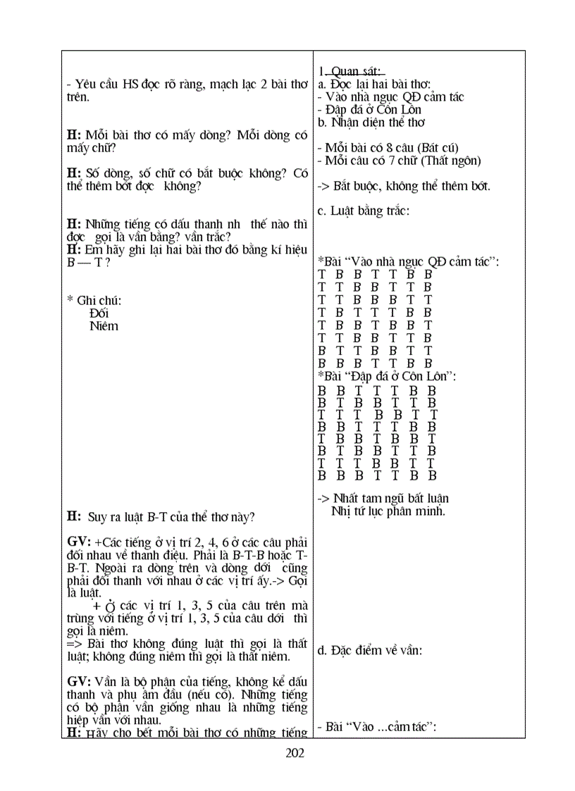 image for page Giao án văn lớp 8 được soan rất công phu và đầy đủ