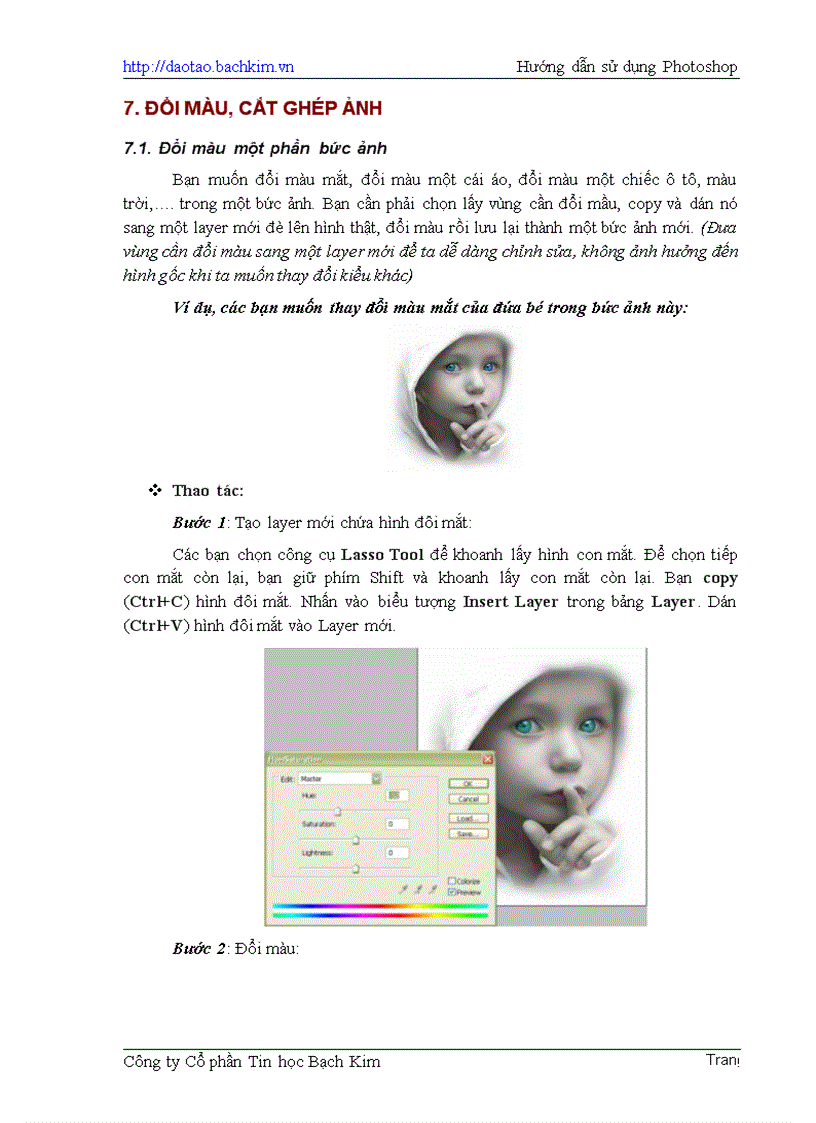 image for page Giáo trình Photoshop