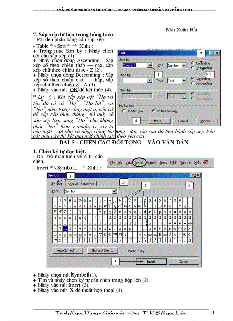image for page Giao trinh Tin hoc van phong