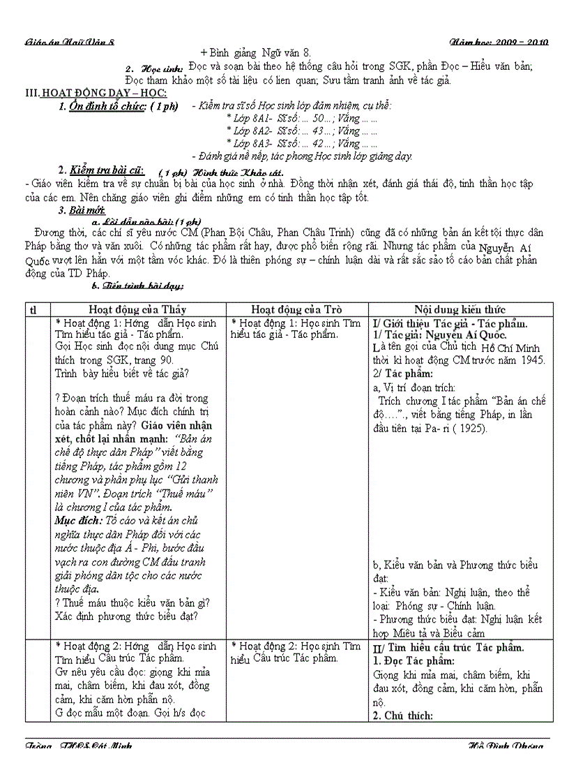 image for page Giáo án 8 1