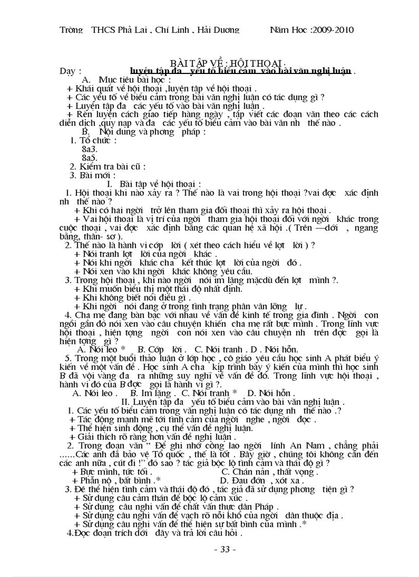 image for page Giáo án dạy thêm 1