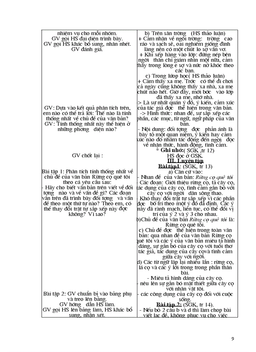 image for page Giáo án ngữ văn 8 hay 1