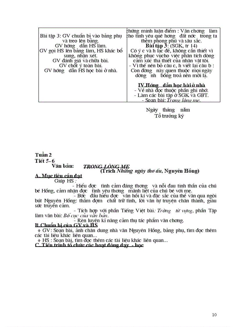 image for page Giáo án ngữ văn 8 hay 1