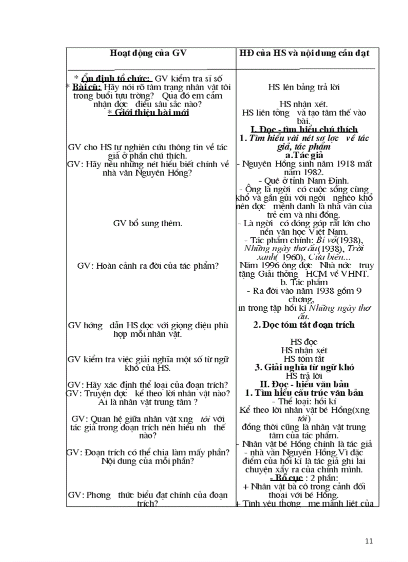 image for page Giáo án ngữ văn 8 hay 1