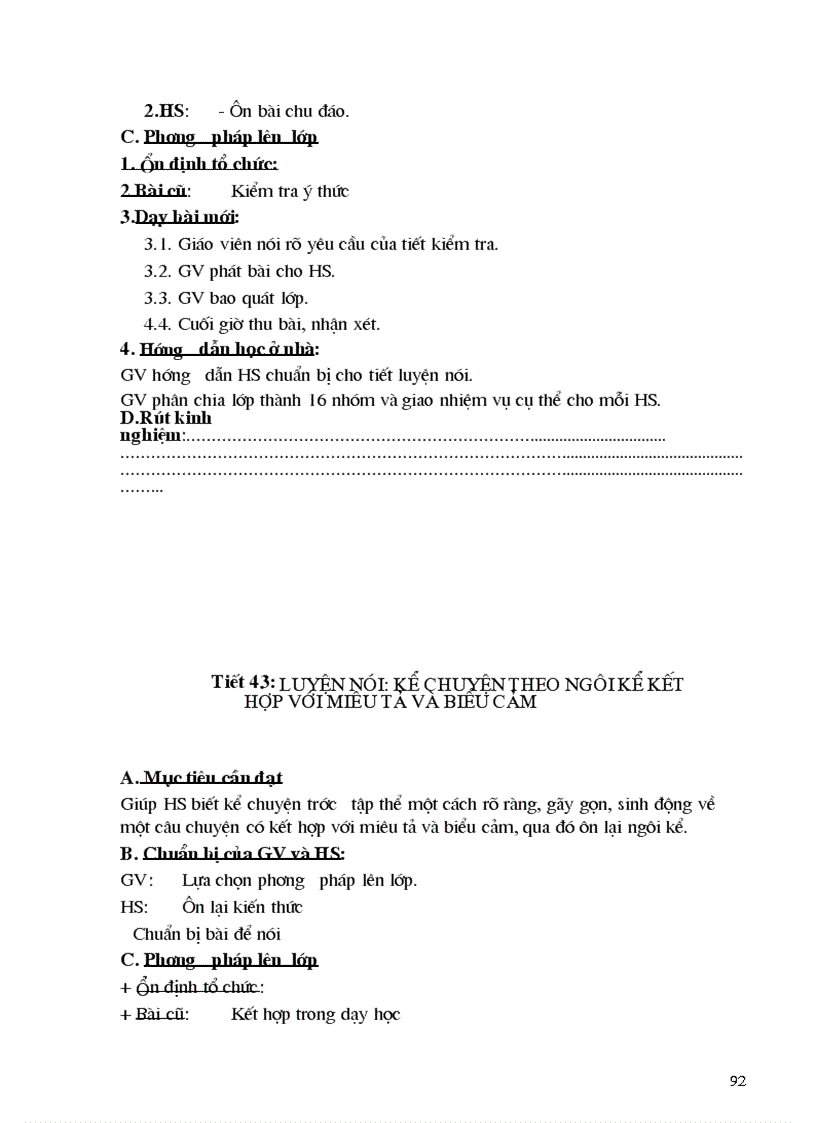 image for page Giáo án ngữ văn 8 hay 1