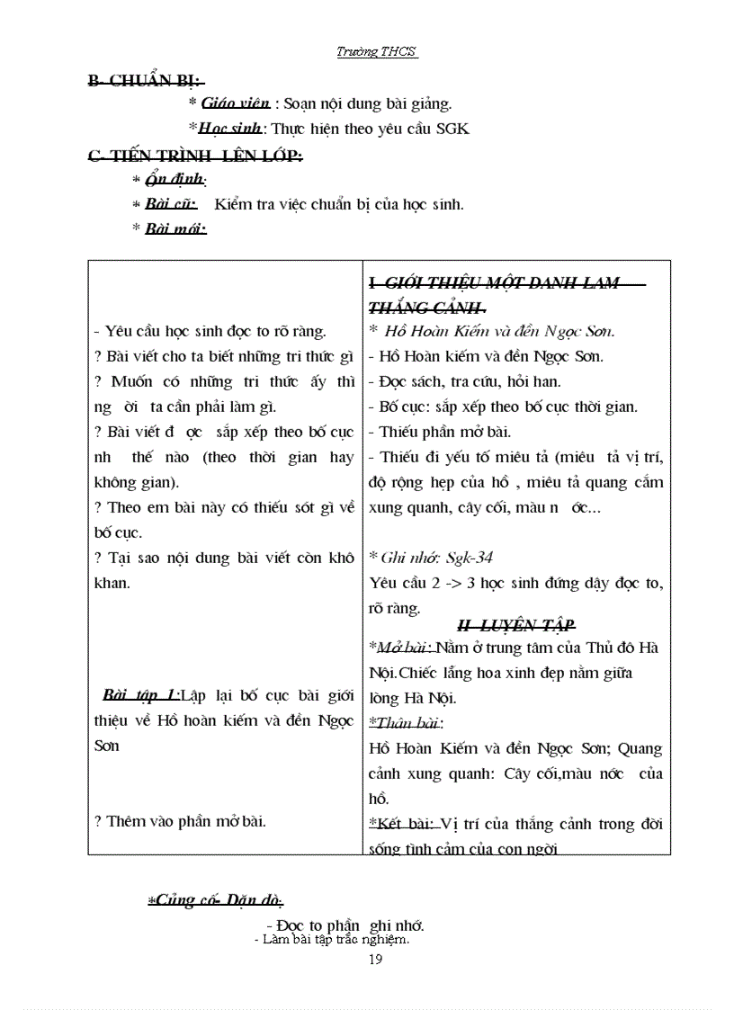 image for page Giáo án ngữ văn 8 HK2 1