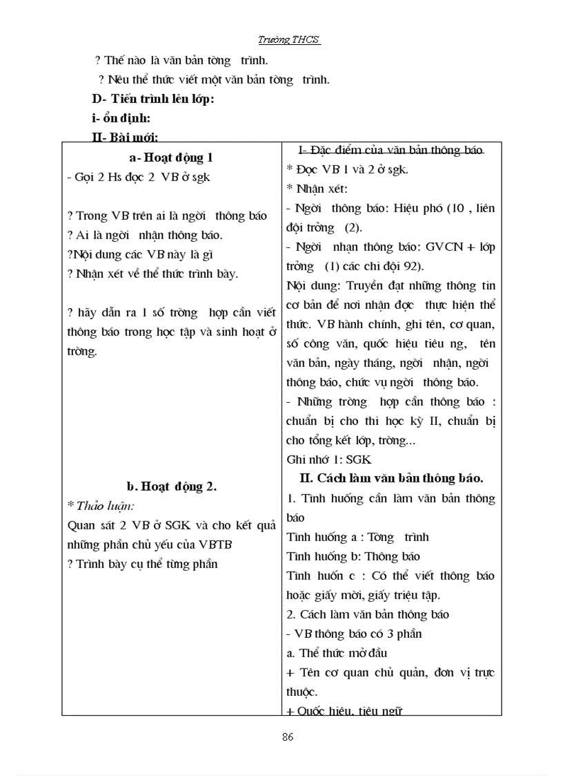 image for page Giáo án ngữ văn 8 HK2 1