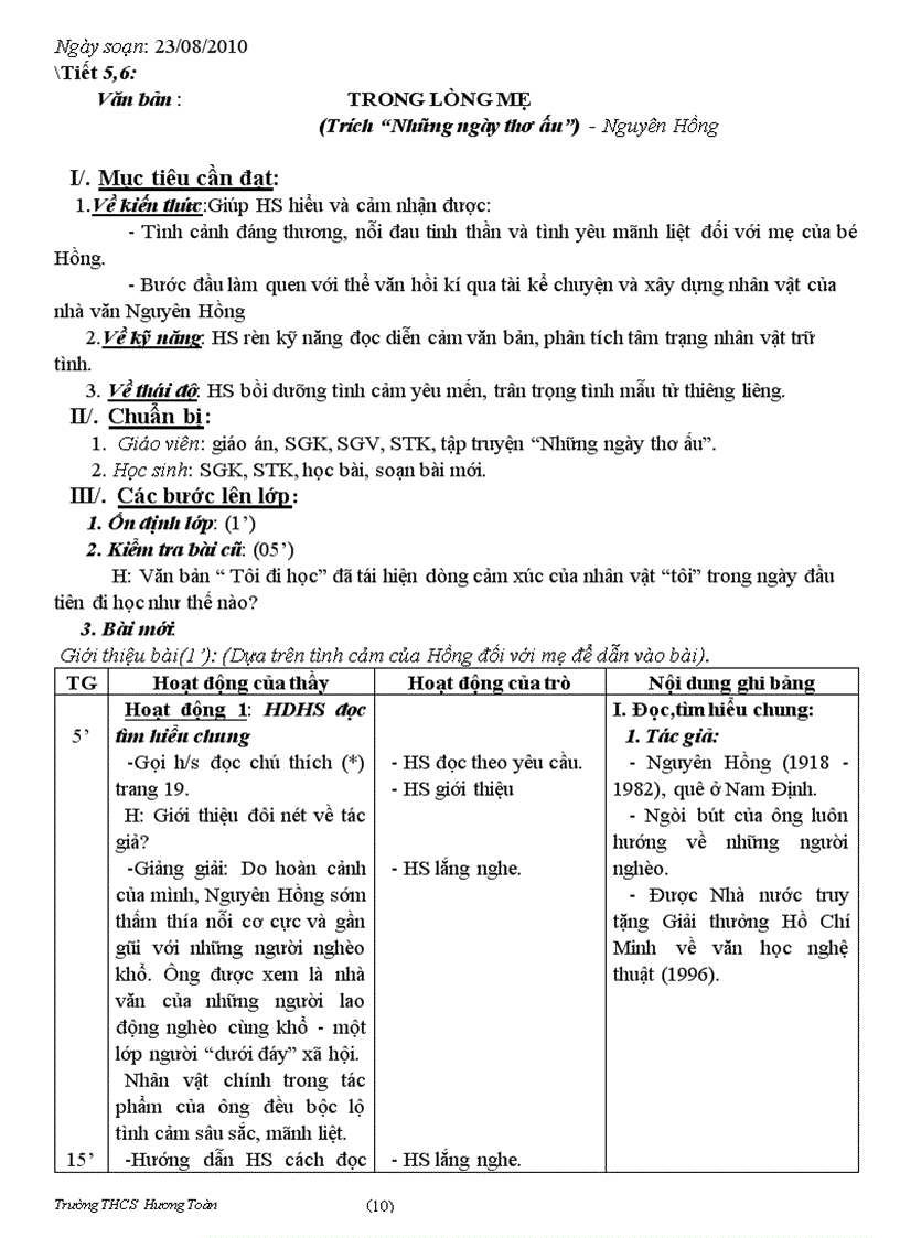 image for page Giáo án ngữ văn 8 mới 1