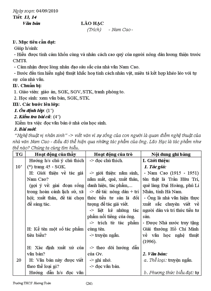 image for page Giáo án ngữ văn 8 mới 1