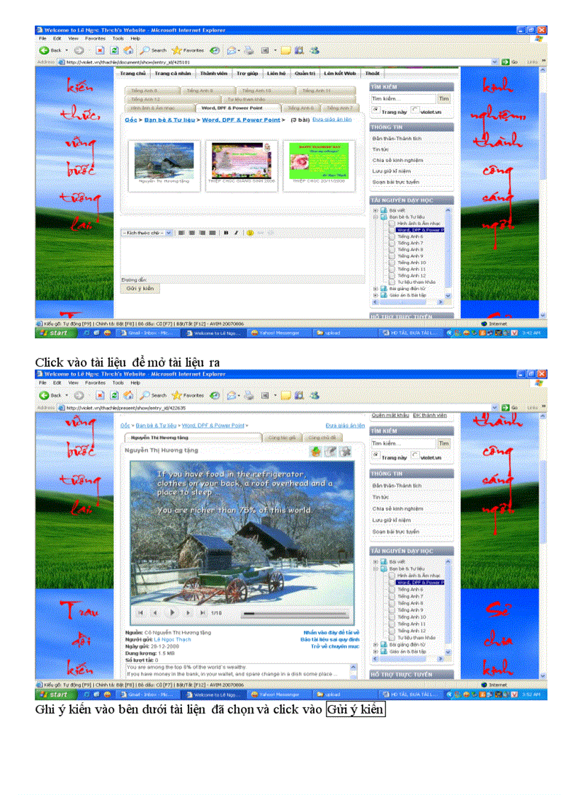 image for page HD cách đưa bài giảng lên thư viện