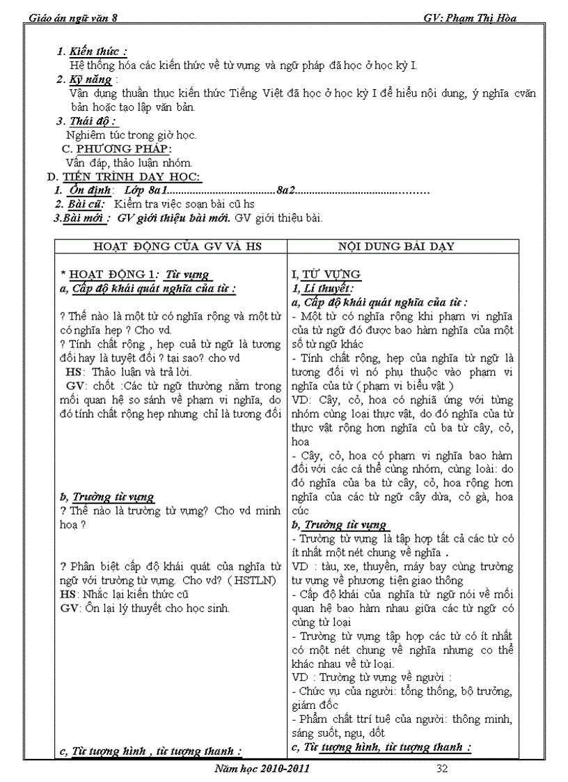 image for page HÒA GA Văn 8 tuần 13 14 15