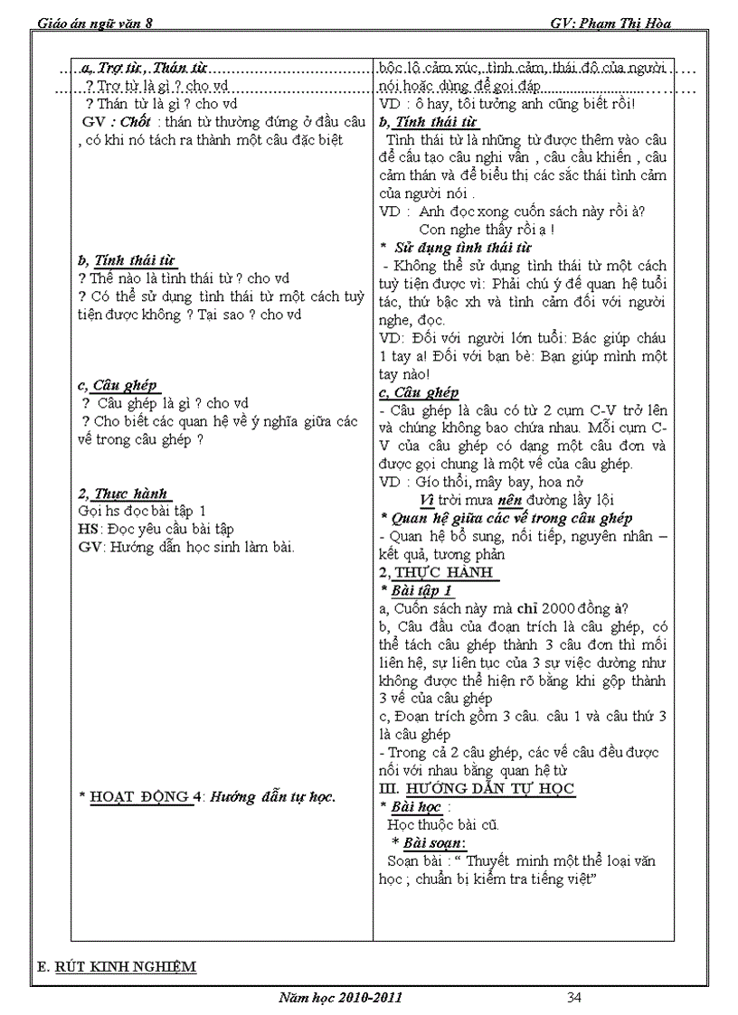 image for page HÒA GA Văn 8 tuần 13 14 15