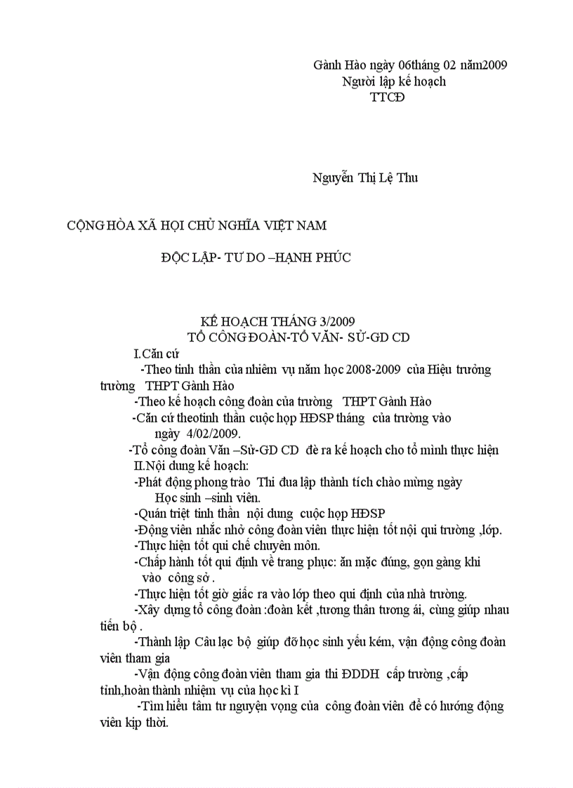 image for page KH cong doan trong truong