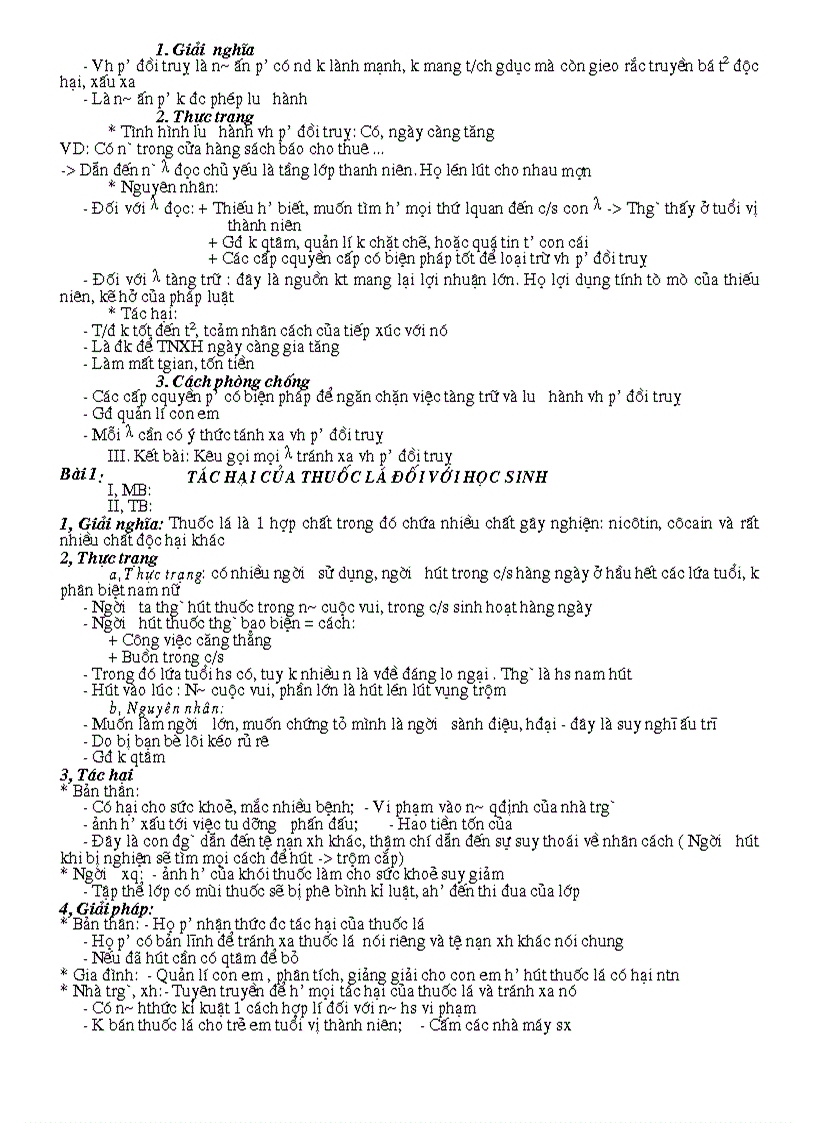 image for page Một số bài NL