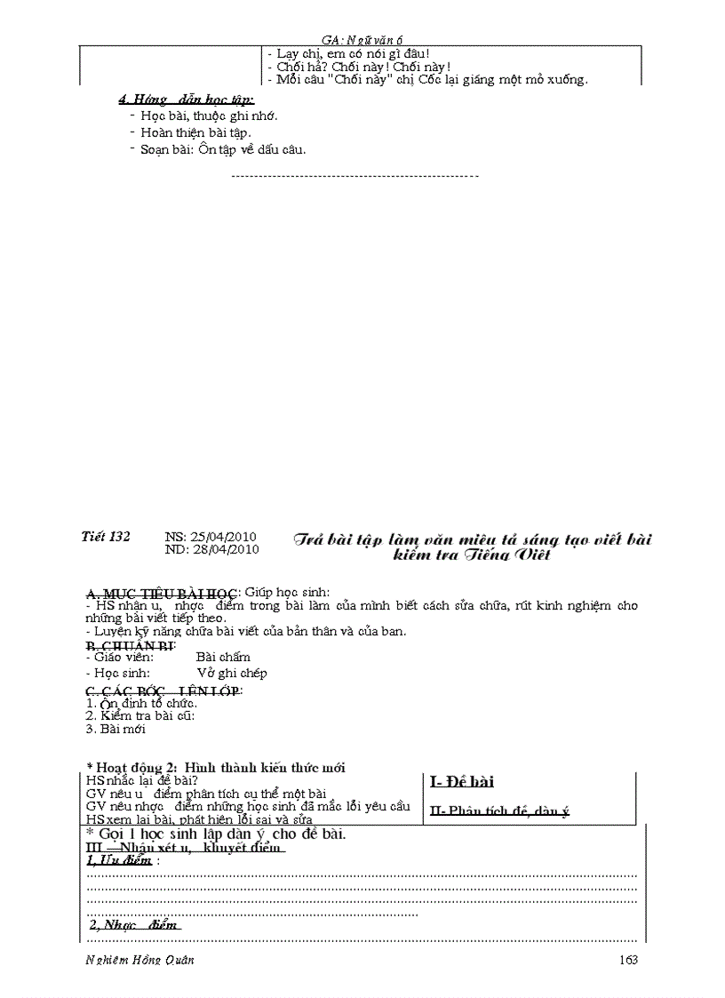 image for page Ngữ văn 6 dùng được