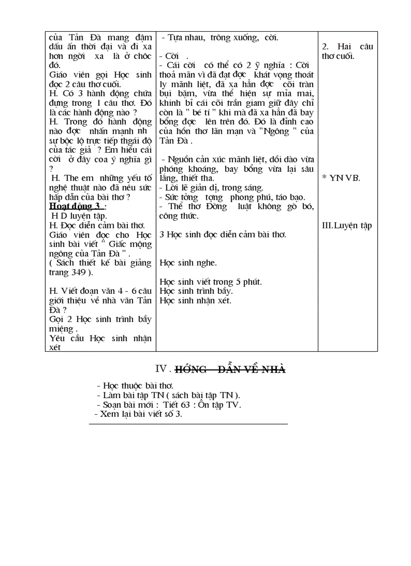 image for page Ngữ Văn 8 3 cột Hà giang