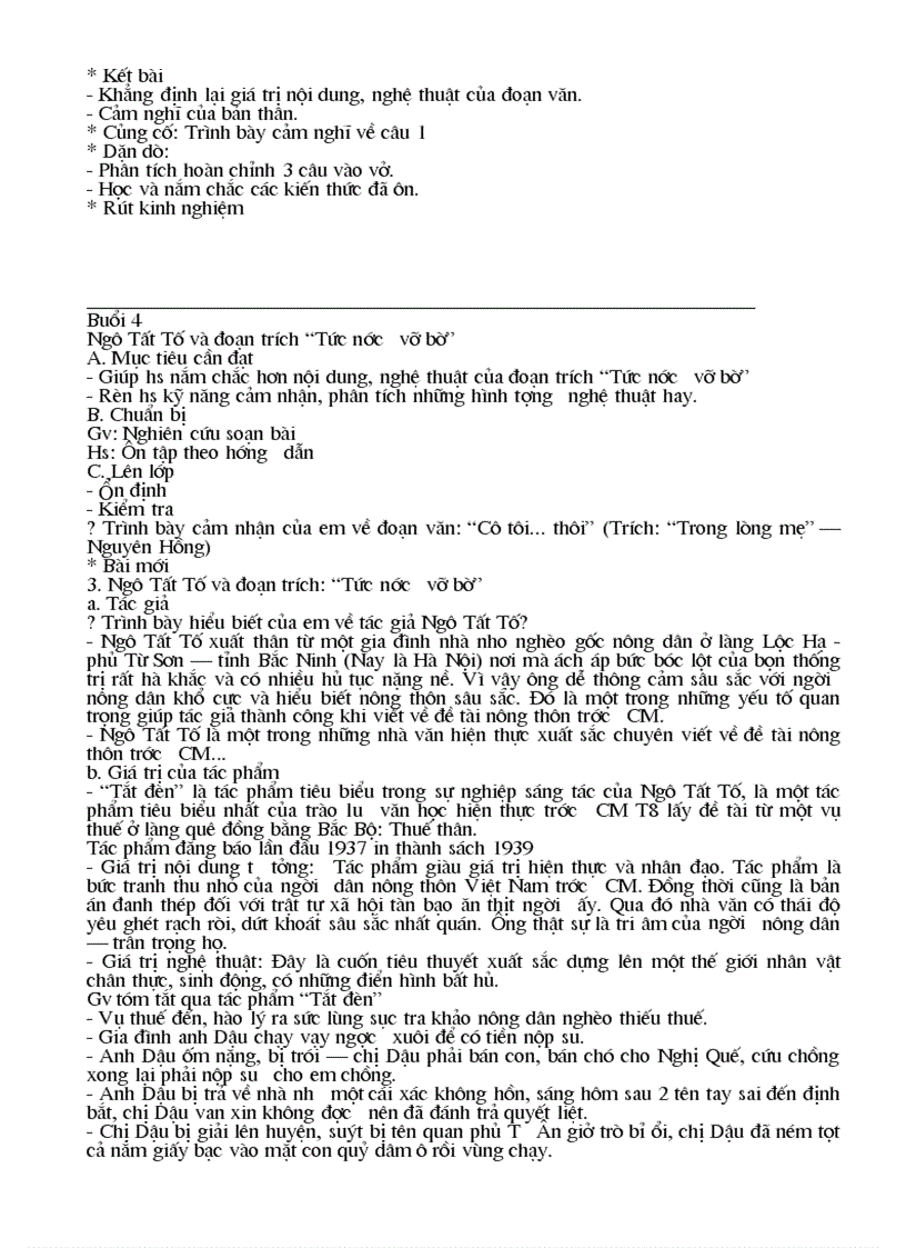 image for page Ngữ văn 8 dạy thêm