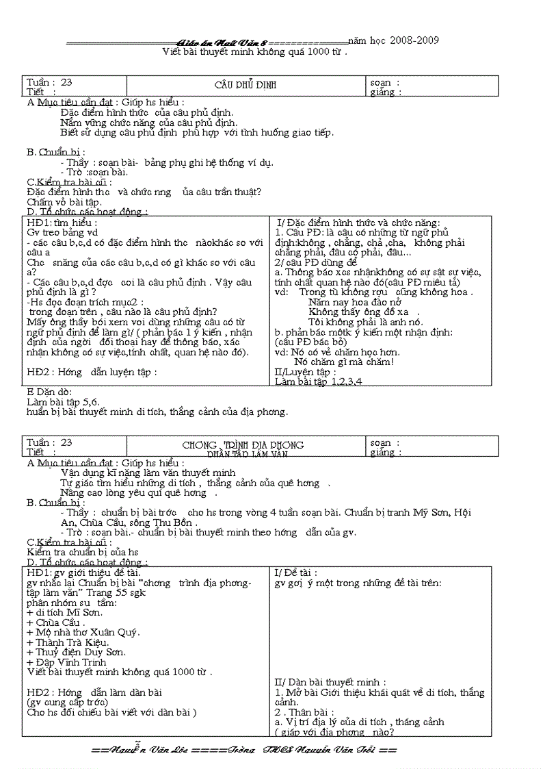 image for page Ngữ văn 8 HK I