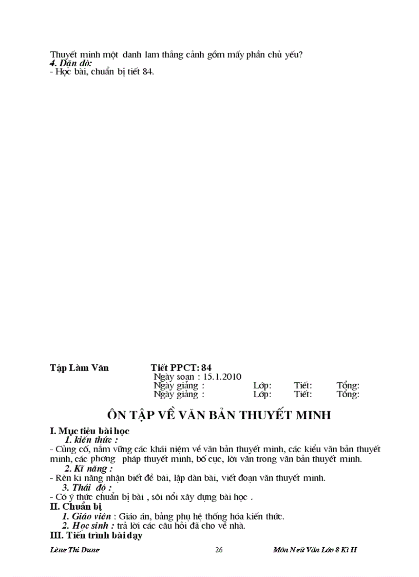 image for page Ngữ văn 8 Học kì II