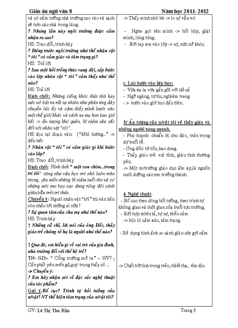 image for page Ngữ văn 8 kì 1