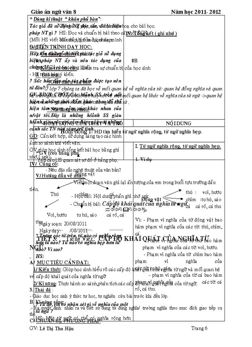 image for page Ngữ văn 8 kì 1