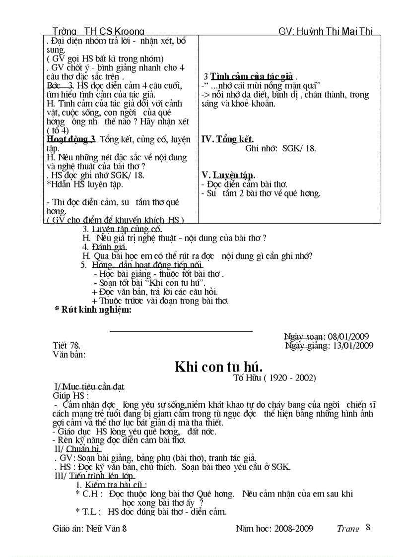 image for page Ngữ Văn 8 Ky II Đầy đủ