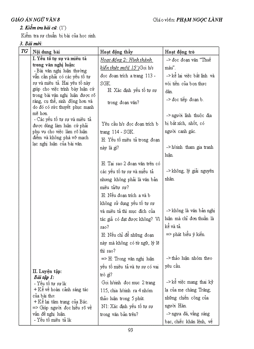 image for page Ngu van 8 lanh