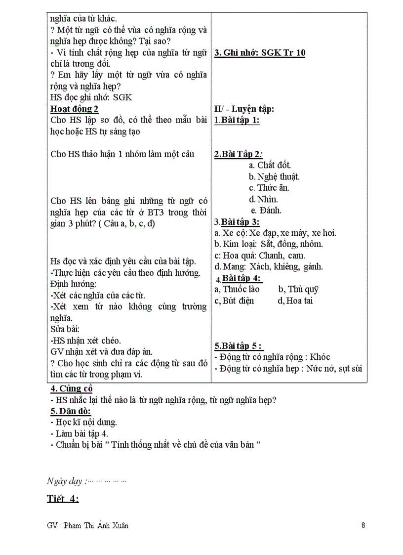 image for page Ngữ văn 8 theo chuẩn cực hay