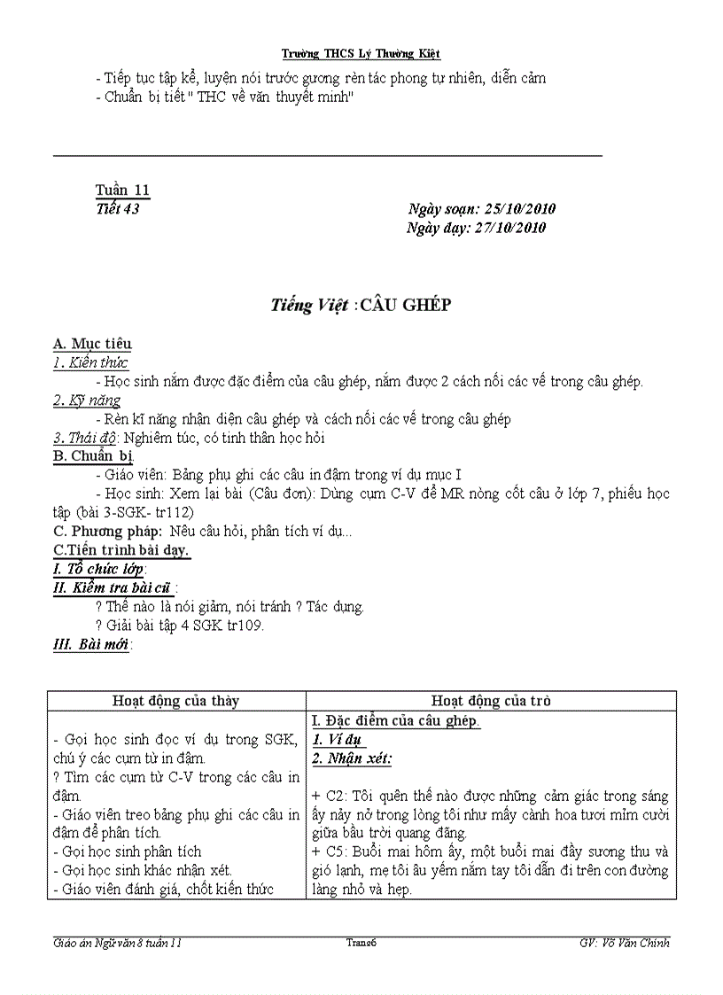 image for page Ngữ văn 8 tuần 11