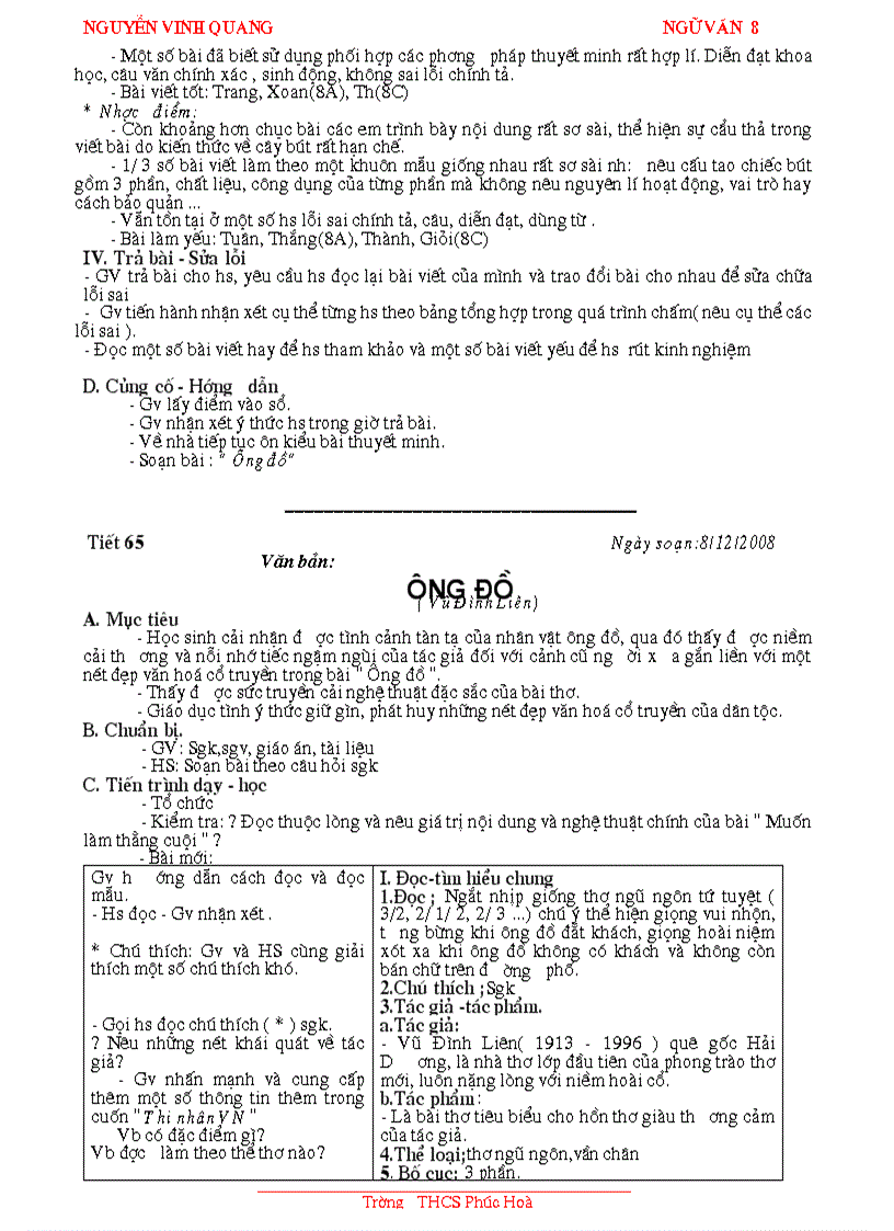 image for page Ngữ Văn 8 tuần 14 17